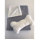 Cobertor Soft Pet macio + Almofada ossinho (CACHORRO/GATO)