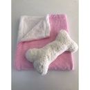 Cobertor Soft Pet macio + Almofada ossinho (CACHORRO/GATO)