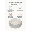 Caminha Sherpa Pelo de Carneiro Para Pets Cachorro Gato Cama Pet