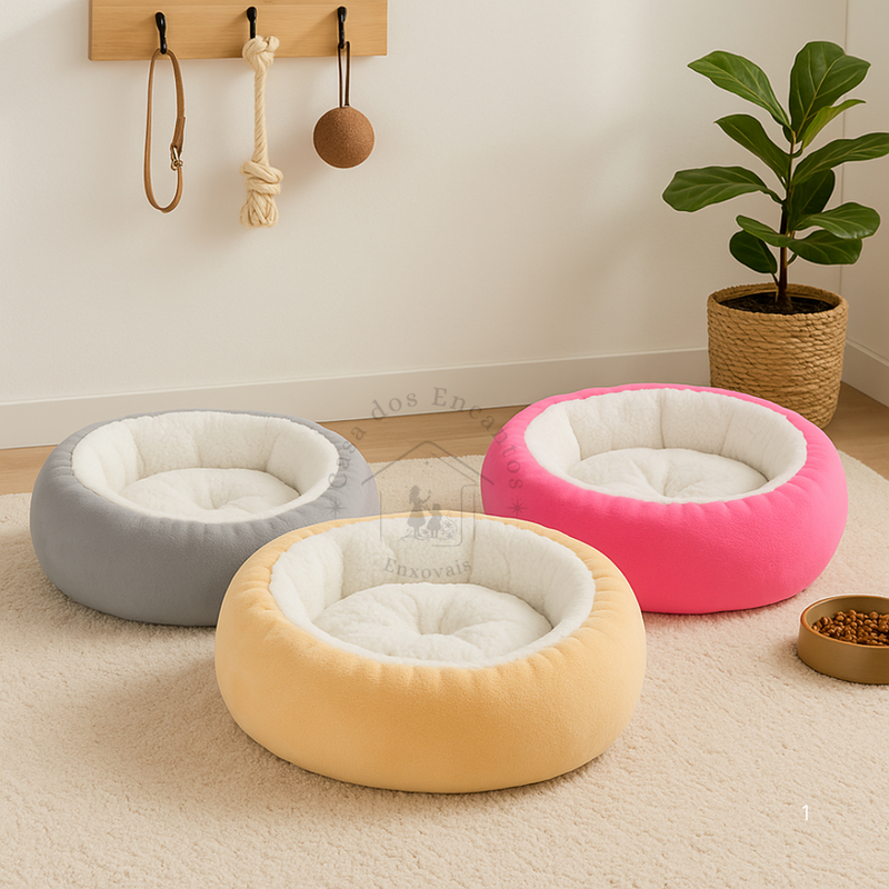 Caminha Sherpa Pelo de Carneiro Para Pets Cachorro Gato Cama Pet