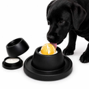 Brinquedo Interativo Pet Bola Giratória Anti Ansiedade Preto